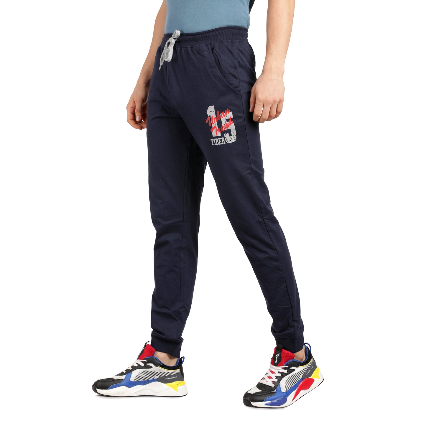 Turbo Trek Navy Blue Men's Jogger Pants