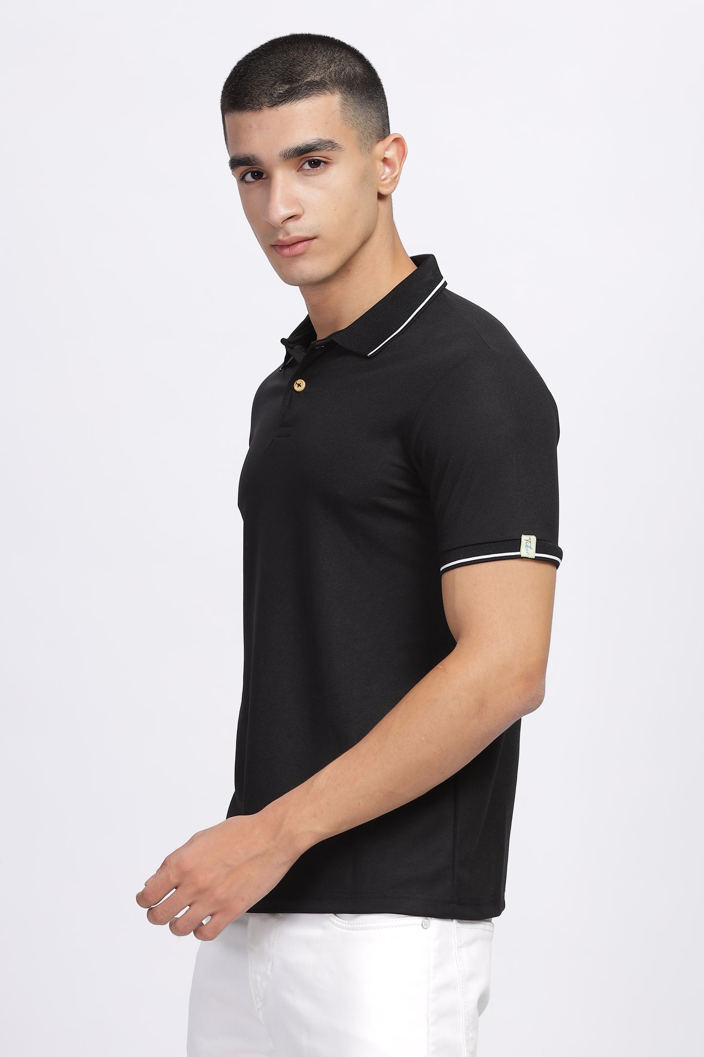 Dark Grey Men's Polo T-Shirts