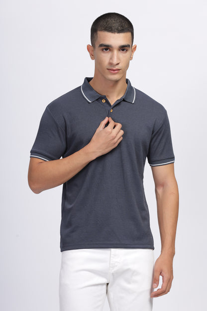 Black Men's Polo T-Shirts