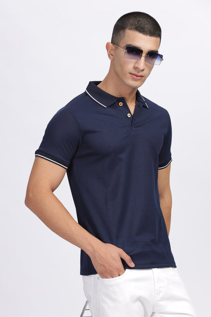 Dark Grey Men's Polo T-Shirts