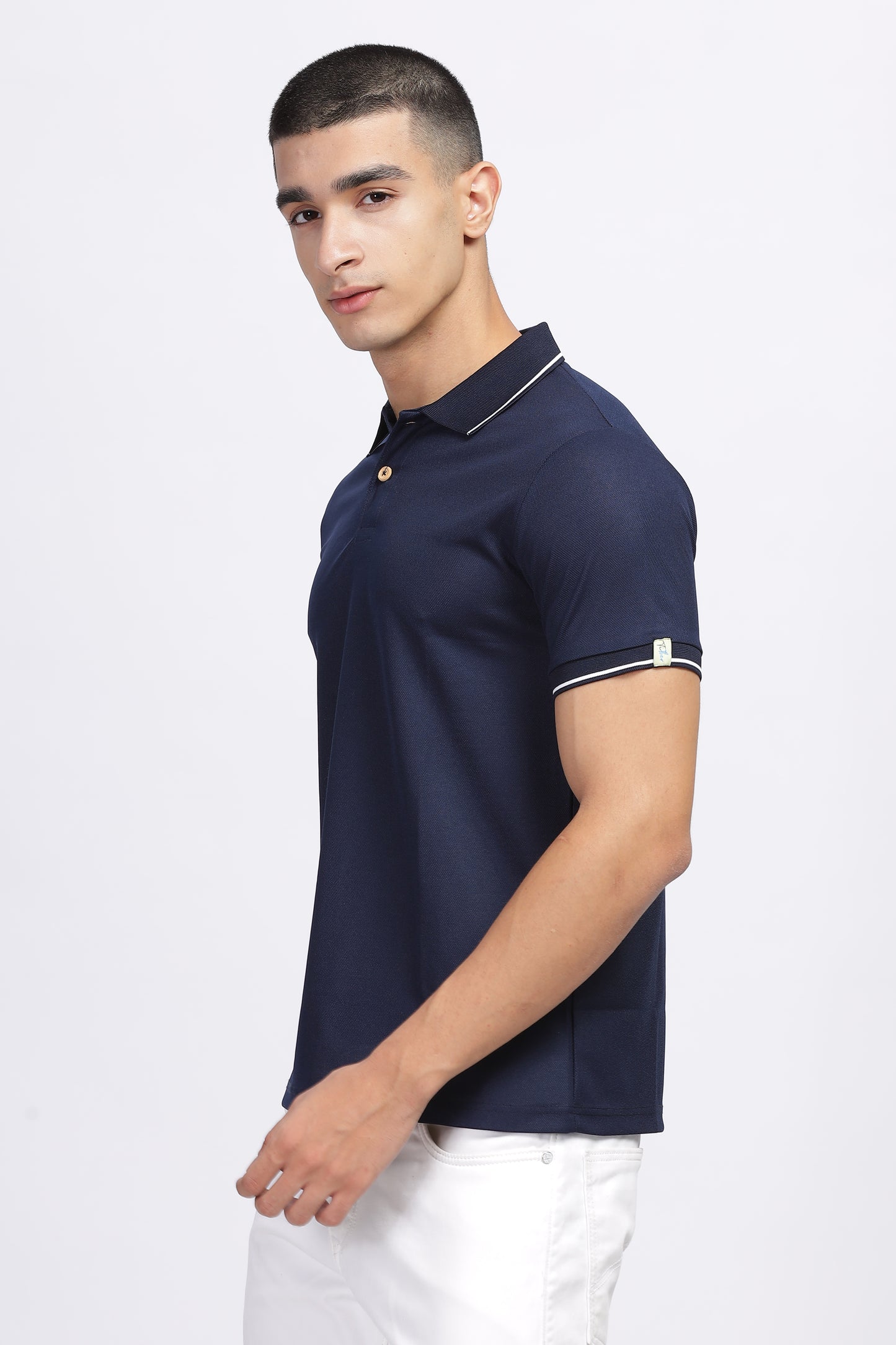 Black Men's Polo T-Shirts