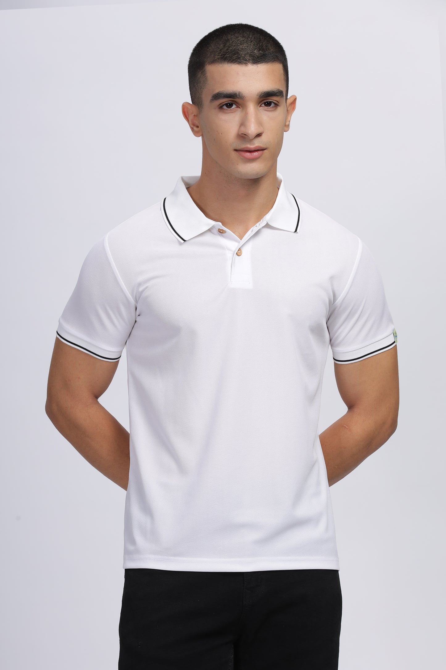 White Men's Polo T-Shirts