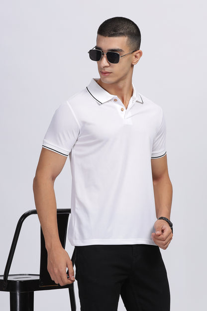 Black Men's Polo T-Shirts