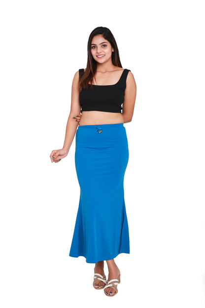 Cobalt Blue Women Saree Shaper