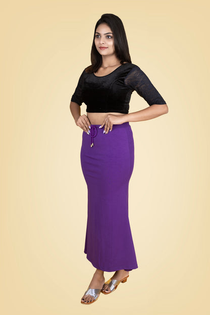 Purple Women Saree Shaper